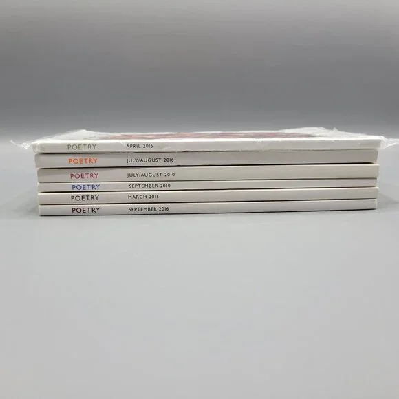 Set Of 6 Poetry Magazines Various - Picture 14 of 14